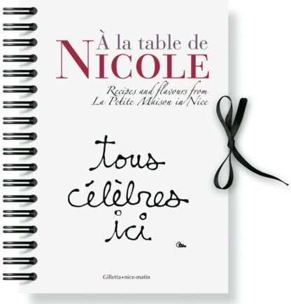 Jacques Gantié et Nicole Rubi - Patrice Lapoirie-Couverture A la table de Nicole Anglais