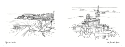 Marseille et ses calanques 2_provence-sud-coloriage-dessin